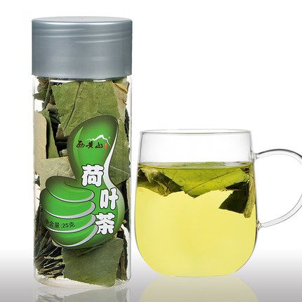 西黄山茶叶 荷叶茶 散装罐装25g 花草茶